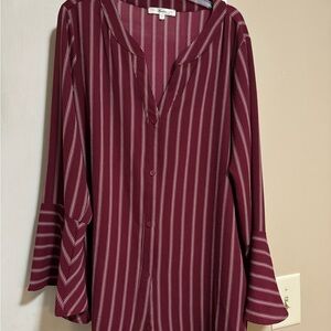 Ladies button down top